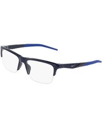 Nike - 7279 001 Optical Frames Bio-Injected Squared Normal - Lyst
