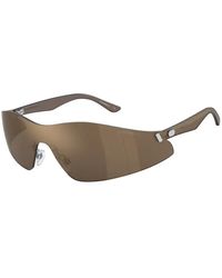 Emporio Armani - Ea2130 30135A Sunglasses Metal Mask - Lyst