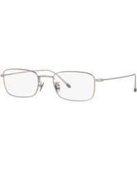 Giorgio Armani - Ar5096T 3280 Optical Frames Titanium Squared Normal - Lyst