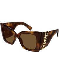 Saint Laurent - Sl M119 Blaze 005 Sunglasses Acetate Cat Eye - Lyst