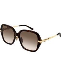 Gucci - Gg2055Sa 002 Sunglasses Acetate Squared - Lyst