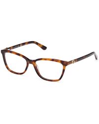Guess - Gu50310 056 Optical Frames Acetate Squared Normal - Lyst