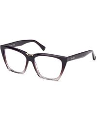 Max Mara - Mm5188-B 083 Optical Frames Acetate Geometric Normal - Lyst