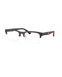 FERRARI SCUDERIA - Fz8028 757 Optical Frames Acetate Transparent Pillow Normal - Lyst