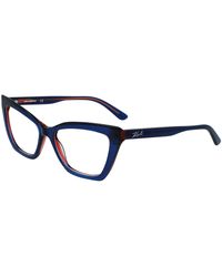 KARL LAGERFELD - Kl6063 403 Optical Frames Acetate Cat Eye Photochromatic Photochromatic - Lyst