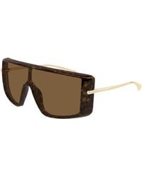 McQueen - Am0524S 002 Sunglasses Acetate Squared - Lyst