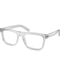 Prada - Pr C03V 17P1O1 Optical Frames Acetate Pillow Normal - Lyst