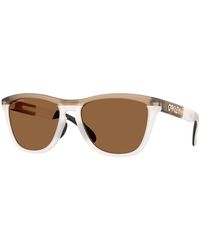 Oakley - Oo9284 Frogskins Range 928420 Sunglasses O_Matter Bronze Round Normal - Lyst