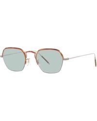 Oliver Peoples - Ov1291T Tk-7 5036 Optical Frames Titanium Squared Normal - Lyst