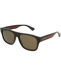 Gucci - Gg0341S 002 Sunglasses Acetate Squared Polarized - Lyst