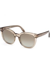 Tom Ford - Ft1109 Moira 45G Sunglasses Acetate Butterfly Normal Shaded - Lyst