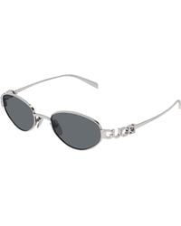 Gucci - Gg1935S 001 Sunglasses Metal Geometric - Lyst