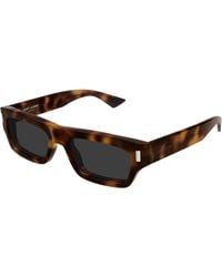 Saint Laurent - Sl 837 002 Sunglasses Acetate Squared - Lyst