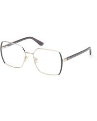 Guess - Gm50014 020 Optical Frames Metal Squared Normal - Lyst