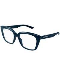 Balenciaga - Bb0062O 007 Optical Frames Acetate Transparent Cat Eye - Lyst