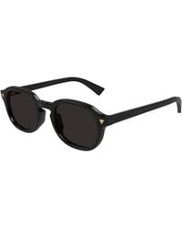 Bottega Veneta - Bv1364S 001 Sunglasses Acetate Round - Lyst