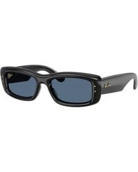 Ray-Ban - Kiliane Puffer Sunglasses Frame Blue Lenses - Lyst
