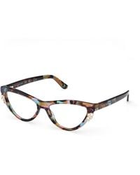 Guess - Gm50047 098 Optical Frames Acetate Cat Eye Normal - Lyst