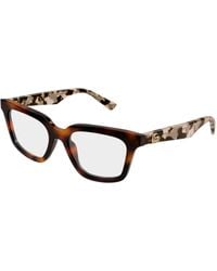 Gucci - Gg2181O 004 Optical Frames Acetate Transparent Geometric - Lyst