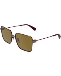 Calvin Klein - Ckj26201S 705 Sunglasses Metal Squared Normal - Lyst
