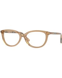 Burberry - Be2431 4164 Optical Frames Acetate Cat Eye Normal - Lyst
