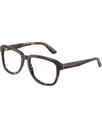 Dolce & Gabbana - Dg4566 502/Sb Optical Frames Acetate Transparent Squared Normal - Lyst