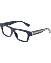 Dolce & Gabbana - Dg3458 3280 Optical Frames Acetate Transparent Squared Normal - Lyst
