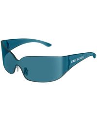 Balenciaga - Bb0421S 003 Sunglasses Acetate Mask - Lyst