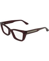 Calvin Klein - Ck25549 605 Optical Frames Acetate Cat Eye Normal - Lyst