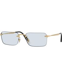 Persol - Po1030V Luc 1156 Optical Frames Metal Light Squared Normal - Lyst