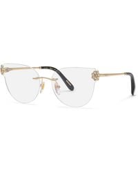 Chopard - Vchl61S 300K Optical Frames Metal Butterfly - Lyst
