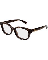 Gucci - Gg1978O 002 Optical Frames Injected Transparent Squared - Lyst