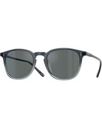 Oliver Peoples - Ov5491Su Finley 1993 Sun 1777W5 Sunglasses Acetate Round Normal - Lyst