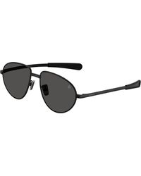 Moncler - Me4009 Vizla 100181 Sunglasses Metal Pilot Polarized - Lyst