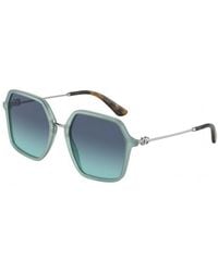 Dolce & Gabbana - Dg4422 33834S Sunglasses Plastic Squared Normal Nuanced - Lyst