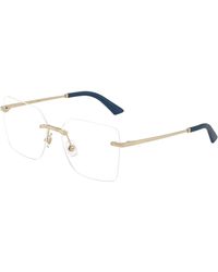 Jimmy Choo - Jc2020B 3017 Optical Frames Metal Transparent Squared Normal - Lyst
