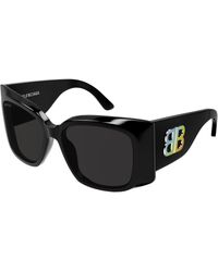 Balenciaga - Bb0443S 002 Sunglasses Acetate Butterfly - Lyst