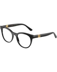 Dolce & Gabbana - Dg3399 501 Optical Frames Acetate Transparent Pantos Normal - Lyst