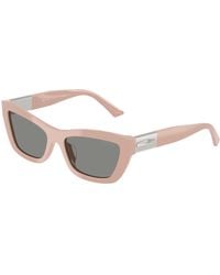 Jimmy Choo - Jc5030U 501487 Sunglasses Acetate Cat Eye Normal - Lyst