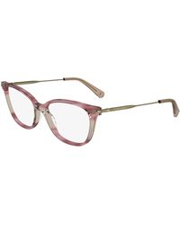 Longchamp - Lo2735 616 Optical Frames Acetate Cat Eye Normal Normal - Lyst