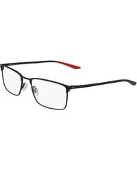 Nike - 4307 007 Optical Frames Metal Squared Normal Photochromatic - Lyst