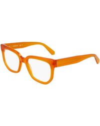 Calvin Klein - Ckj24615 201 Optical Frames Acetate Squared Normal - Lyst