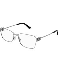 Balenciaga - Bb0375Oa 002 Optical Frames Acetate Transparent Squared - Lyst