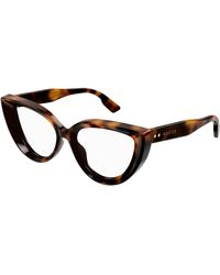 Gucci - Gg1530O 002 Optical Frames Acetate Transparent Cat Eye - Lyst