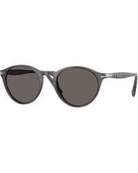 Persol - Po3092Sm 1196B1 Sunglasses Acetate Round Normal - Lyst