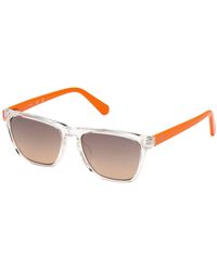 Guess - Gu00129 26F Sunglasses Injected Squared Normal - Lyst