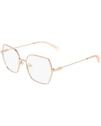 Liu Jo - Lj2182 770 Optical Frames Metal Squared Normal - Lyst
