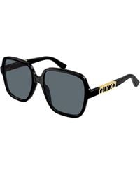 Gucci - Gg1189Sa 002 Sunglasses Acetate Squared Normal - Lyst