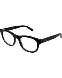 Gucci - Gg1929O 001 Optical Frames Injected Transparent Squared - Lyst