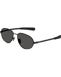 Moncler - Me4018 Circuit 100187 Sunglasses Metal Round Normal - Lyst